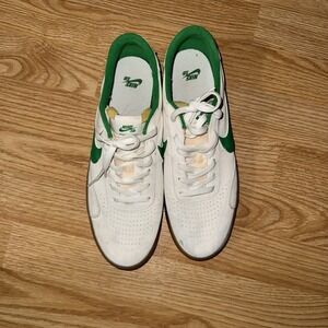 Nike SB Shoes Mens 11.5  White Green Heritage Vulc Casual Skate [CD5010-101]